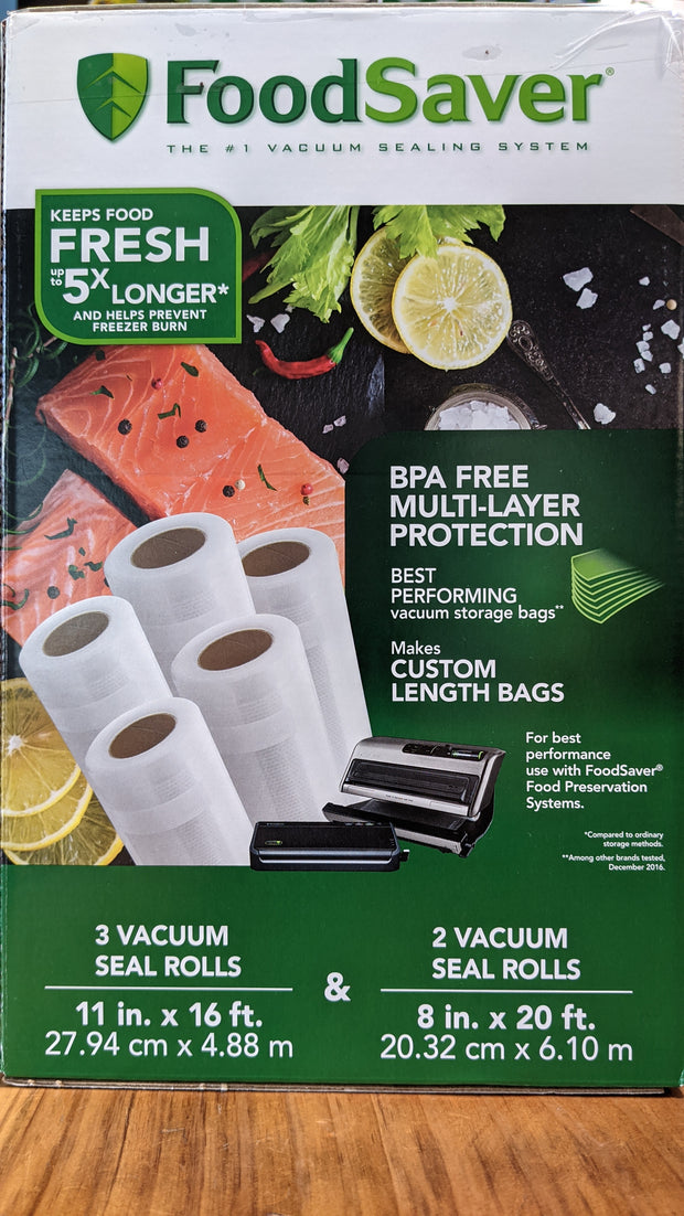 Vacuum Pack Bags 5pk - FOODSAVER