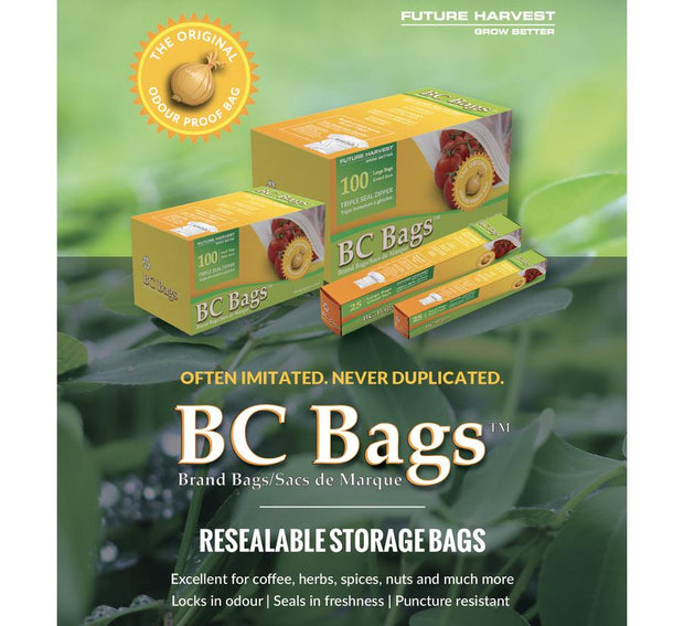 BC Bags Resealable Storage Bags