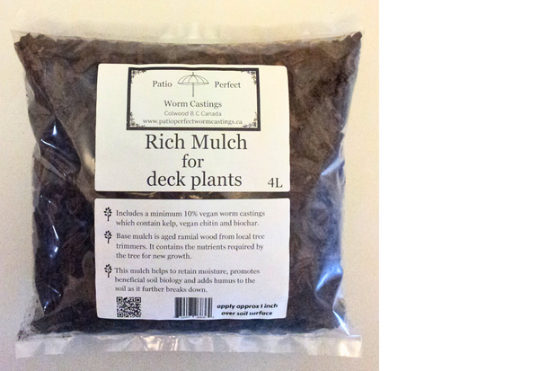 Patio Perfect Rich Mulch for deck plants 4L