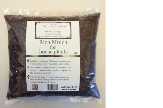 Patio Perfect Rich Mulch for house plants 4L