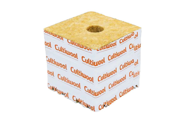 ROCKWOOL Cultiwool 6x6x6" block, case of 48