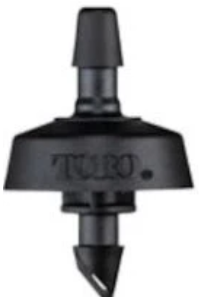 Drip Emitter, self-piercing, barb