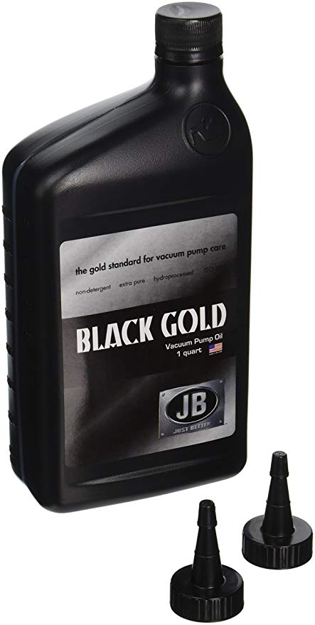 Vacuum Pump Oil - Black Gold - 2 sizes