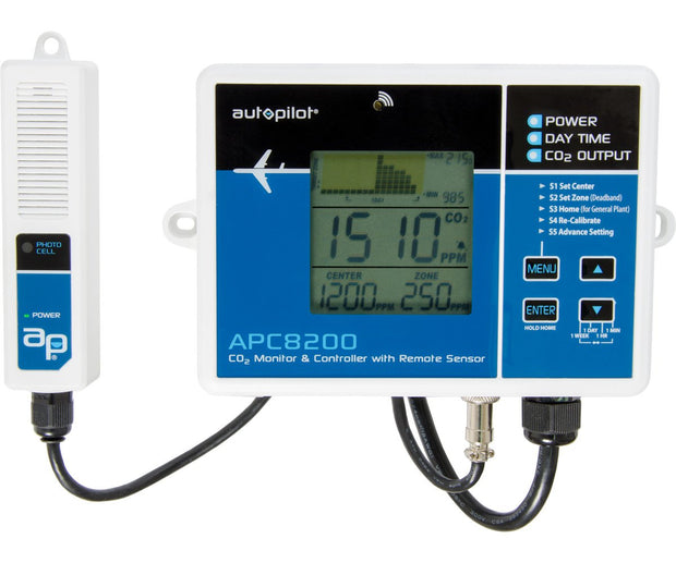 CO2 Monitor & Controller - Remote Sensor APC8200