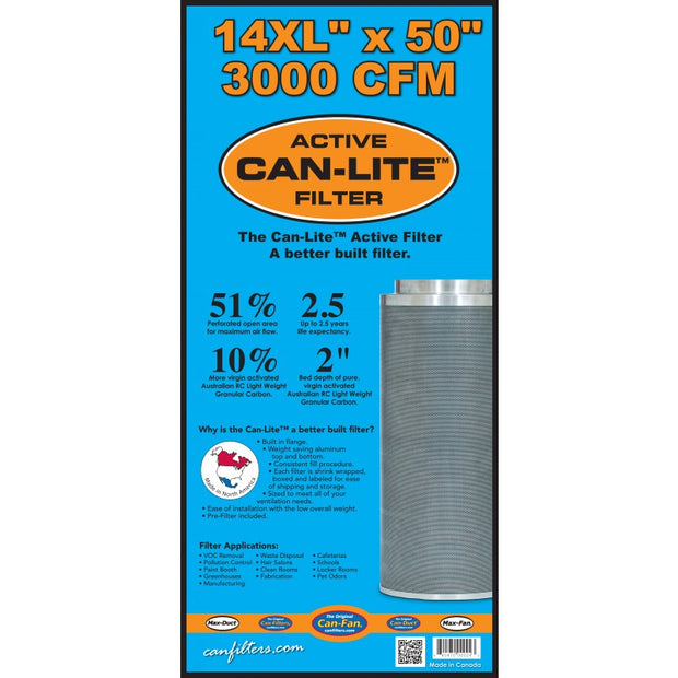 Can-Lite 14" x 50" XL 3000cfm *Special Order*
