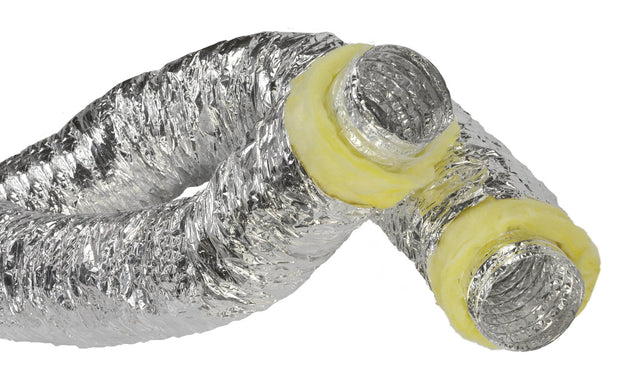 Insulated Ducting - Silver - 25'