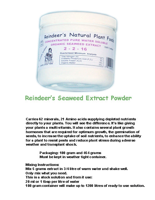 Seaweed Extract - 2 sizes