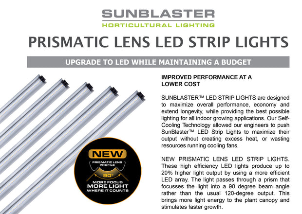 Sunblaster 4ft Prismatic LED