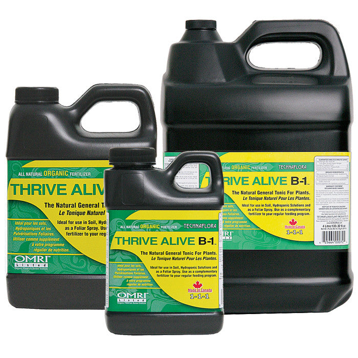 b1 plant fertilizer Thrive Alive B-1 Organic (Green Label) – Mr. Fertilizer